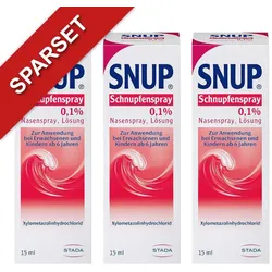 Snup Schnupfenspray 0,1% Nasenspray