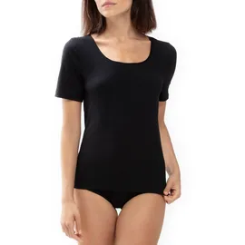 MEY Superfine Organic T-Shirt Schwarz Baumwolle 44 Damen