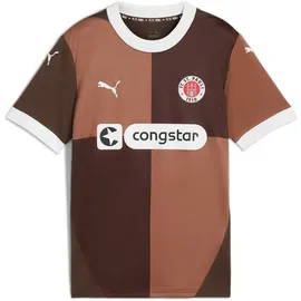 Puma FC St. Pauli Home Kinder Trikot, braun - 140