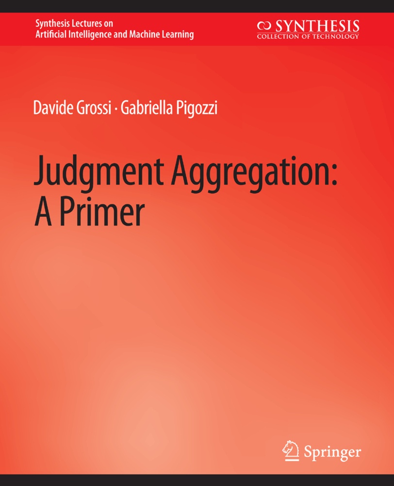Judgment Aggregation - Davide Grossi  Gabriella Pigozzi  Kartoniert (TB)