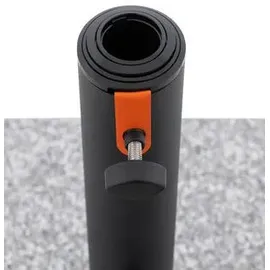 Doppler Granitsockel myZone Rollbar ca. 40 kg Grau