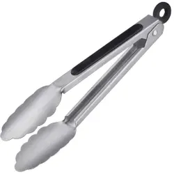 WESTMARK Classic Spezial Grillzange mit Feststellmechanismus, Gummierte Griffe an der Servierzange verhindern die Verbrennungsgefahr, 1 Zange, Mini: 20 cm