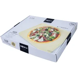 Boska Pizzastein 40 x 32 cm Keramik beige