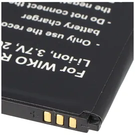 AccuCell Akku passend für Wiko Rainbow Jam, Wiko Rainbow Jam 4G, Akku 5222, 60,2 x 70,0 x 4,7mm
