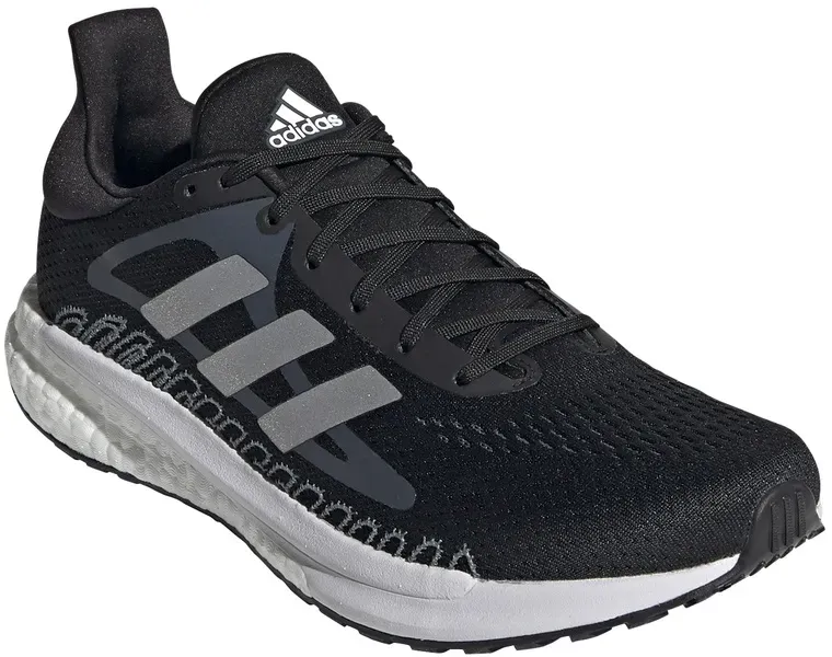 adidas Laufschuhe Solar Glide 3 (Leichtigkeit) schwarz/grau Damen