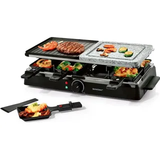 Silvercrest SILVERCREST® Raclette-Grill 1400 W für 8 Personen Tischgrill Elektrogrill