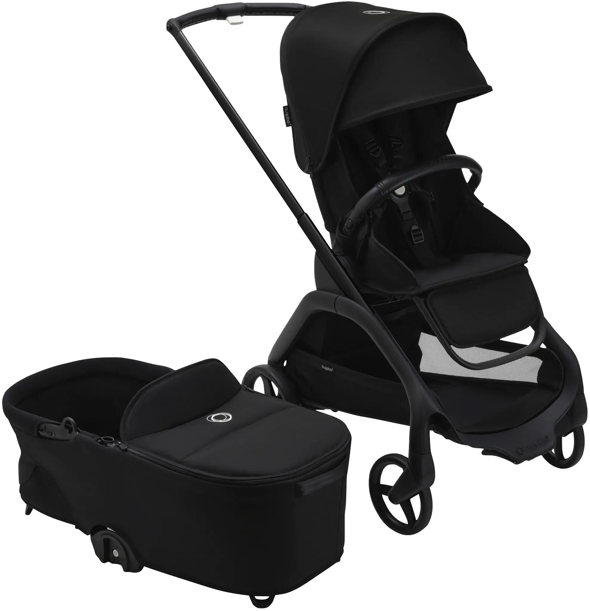 Bugaboo DRAGONFLY Kombikinderwagen, schwarz