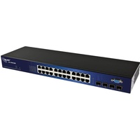 Allnet 127211 Managed L2 Gigabit Ethernet (10/100/1000) 19U Schwarz