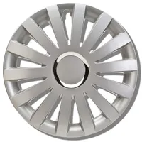 Albrecht 17 Zoll Radkappen silber für Stahlfelgen - Sail Radzierblenden aus hochwertigem Kunststoff - Langlebige Radblenden in originaler Albrecht Verpackung - Made in EU