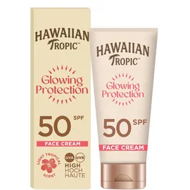 Hawaiian Tropic Glowing Protection Gesichtscreme LSF 50 50 ml