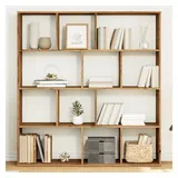 vidaXL Bücherregal Artisan-Eiche 132 x 29 x 141,5 cm Braun