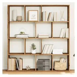 vidaXL Bücherregal Artisan-Eiche 132 x 29 x 141,5 cm Braun