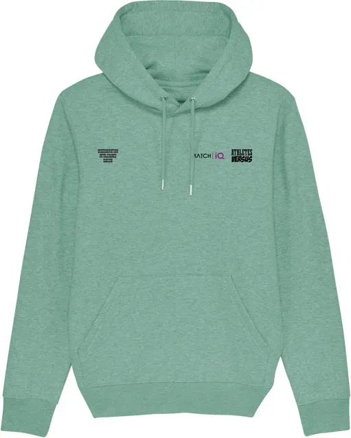 AthletesVS MIQ with Strikethrough Hoody Grün