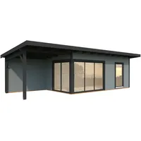 Palmako Gartenhaus Andrea 17,1+7,9 m2 mit Schiebetür - 44