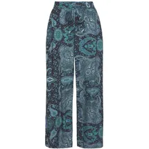VIVANCE Palazzohose figurumspielend lang Blau 38