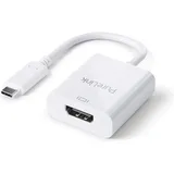 PureLink USB-C auf HDMI Adapter 0,10 m Weiß