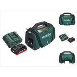 Metabo AK 18 Multi Akku Kompressor 18 V 11 bar + 1x Akku 4,0 Ah + Ladegerät