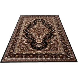 OTTO home Teppich OTTO HOME "Oriental, Made in Belgium" Gr. 3, braun, B:120cm H:7mm L:170cm, Kunstfaser, Teppiche, Teppich, Orient-Optik, mit Bordüre, Teppich, Kurzflor, Weich, Kundenliebling