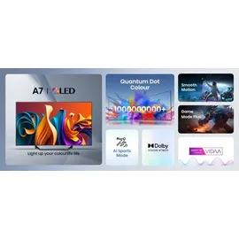 Hisense 55A7NQ 55 Zoll QLED 4K TV