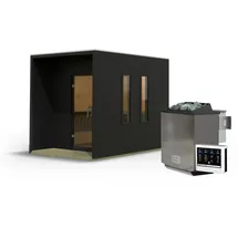 Karibu Laguna inkl. 9 kW Bio-Kombiofen + int. Steuerung