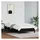 vidaXL Bettgestell 100 x 200 cm Schwarz