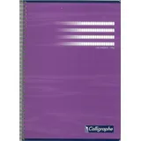 Calligraphe 10x Spiralbücher A4, kariert, 50 Blatt, 70g, sortiert, 2407C