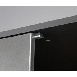 Rauch Drehtürenschrank Shinjo 187 x 203 x 53 cm Grau