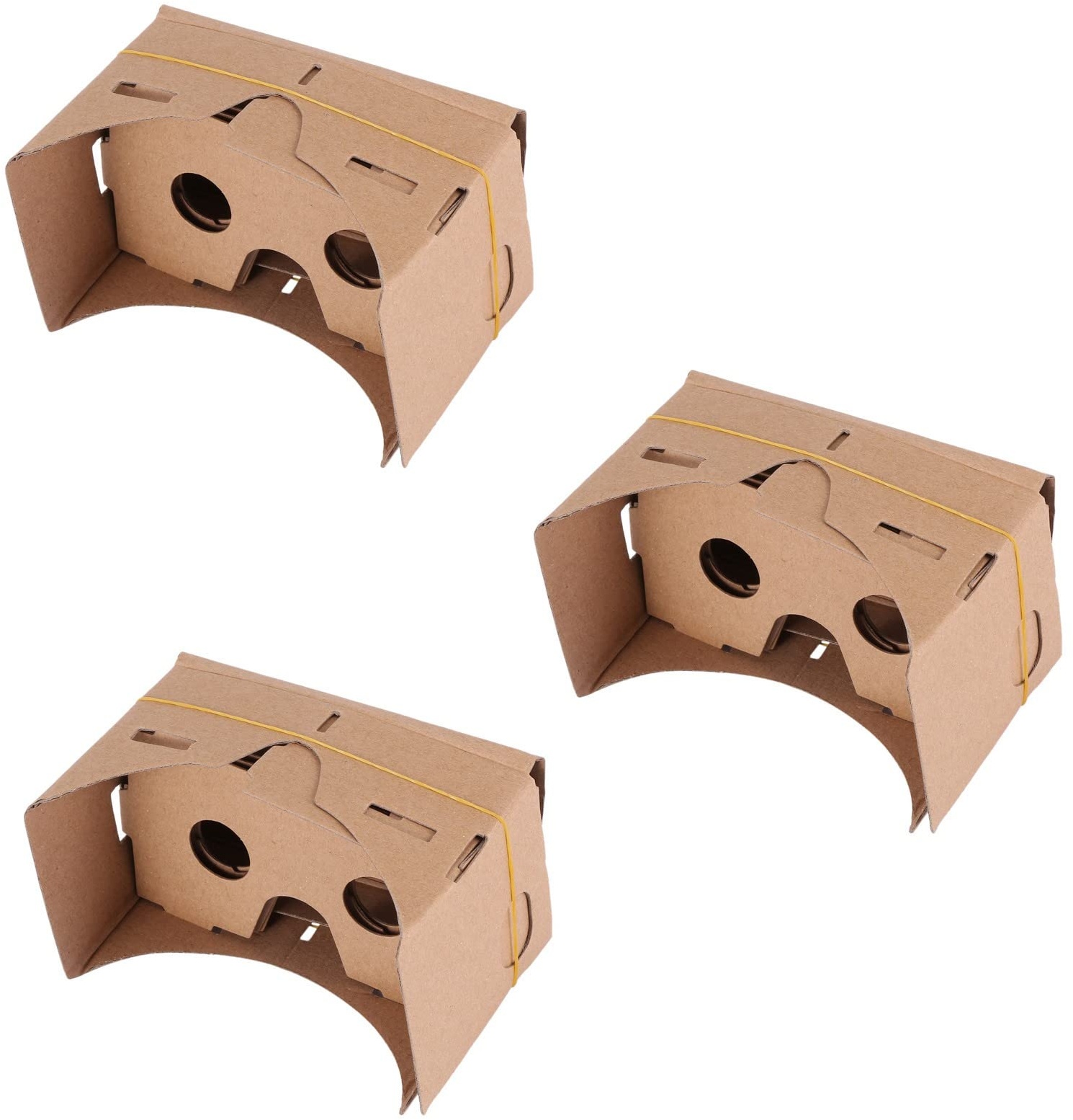 BRIUERG 3X 6 Brillenhartfaserplatte DIY 3D Vr Der Virtuellen Realität für Google-Pappe