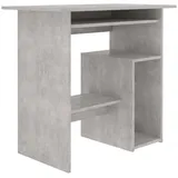 vidaXL Schreibtisch Betongrau 80x45x74 cm Holzwerkstoff