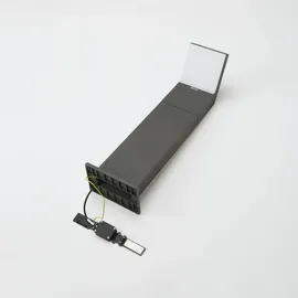 ARCCHIO Außenleuchte Aluminium 60,0 cm 1-flammig schwarz