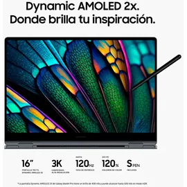 Samsung Galaxy Book5 Pro 360 16" Core Ultra 7 258V 32 GB RAM 1 TB SSD Moonstone Gray