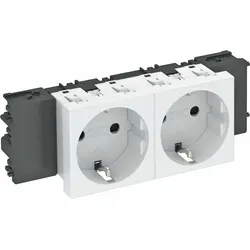 OBO BETTERMANN Steckdose 0 Grad, 2-fach STD-D0C RW2