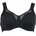 Clara Entlastungs-BH Komfortträger vorgeformte Cups für Damen Schwarz 95G