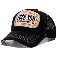King Kerosin Trucker Cap F*ck You schwarz Einheitsgröße