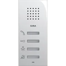 Gira Wohnungsstation AP E22 1250 03 Reinweiß glänzend