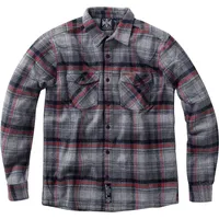 West Coast Choppers Choppers Rigid Flanellhemd grau, XXXL