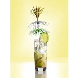 Papstar 100 Deko-Picker 18 cm farbig sortiert "Feuerwerk" 3-lagig