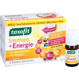 Taxofit Immun & Energie Trinkampullen 70 ml