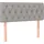 vidaXL Boxspringbett 100 x 200 cm Hellgrau