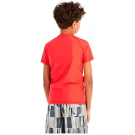 Protest Berents Kurzarm-rash Guard - Scarlet Red | 176