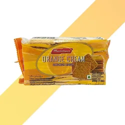 Orange Cream Sandwich Biscuit - Maliban - 200.0g