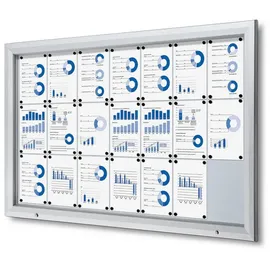 Showdown Displays Schaukasten Premium Für Außen - 21x DIN A4