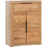 Self Schuhschrank 80 x 107 x 40 cm mit 1 Schublade braun