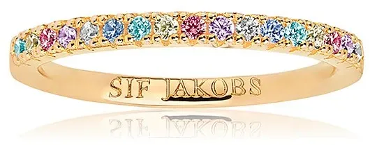 Sif Jakobs Jewellery Damenring SJ-R2869-XCZ(YG)/52 - gold - 52