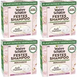 Garnier 4 x Garnier Wahre Schätze Festes Shampoo Hafermilch Haarshampoo 60g