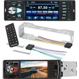 Krüger&Matz Kruger&Matz Bluetooth 4"-autoradio Mit Aux-anschluss Und Rückfahrkamera (1 Din)