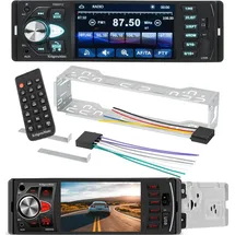 Krüger&Matz Kruger&Matz Bluetooth 4"-autoradio Mit Aux-anschluss Und Rückfahrkamera (1 Din)