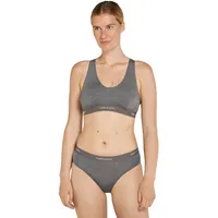 Icebreaker Merino 125 Cool-lite Sprite Racerback Bra Gritstone Heather