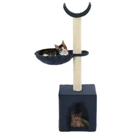 vidaXL Katzen-Kratzbaum 105 cm blau