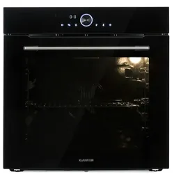 Klarstein Illuminosa Smart Einbaubackofen 2800W 11 Funktionen App-Steuerung Schwarz
